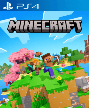 Portada del juego Minecraft PS4