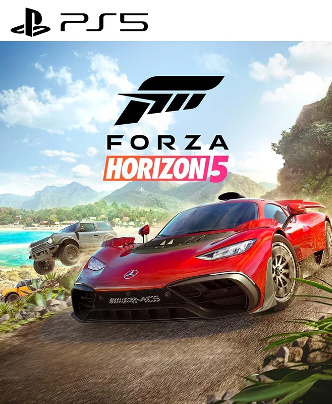 Portada del juego Forza Horizon 5 PS5