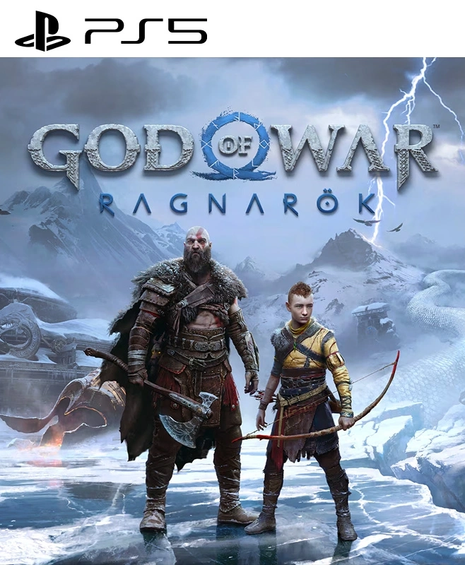 Portada del juego God of War Ragnarok PS5